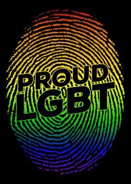 Proud LGBT Fingerprint