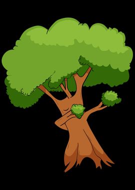 Dabbing dance tree