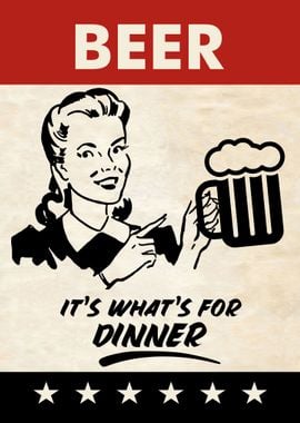 FUNNY BEER DINNER