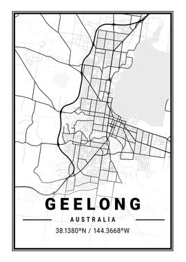 Geelong Light City Map