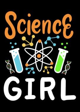 Science Chemistry Girl