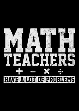 Math Teacher Mathematics