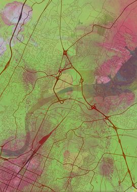 Chattanooga Street Map