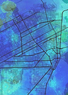 Cancun Street Map