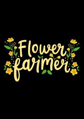 Flower Farmer Gardener