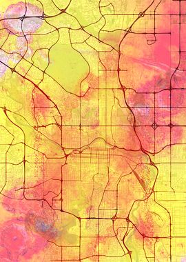 Calgary Street Map