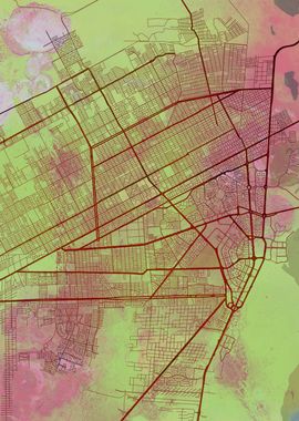 Cancun Street Map