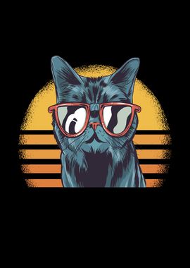 Cat Retro