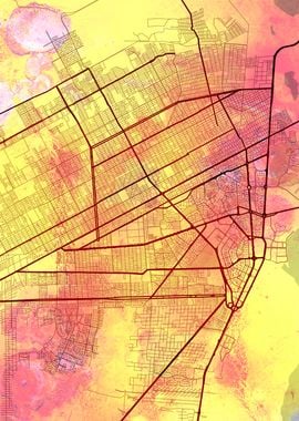 Cancun Street Map