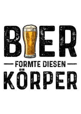 Bier Formte Diesen Krper