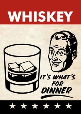 WHISKEY DINNER MAN