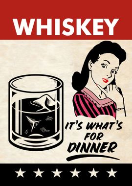 WHISKEY DINNER WOMAN