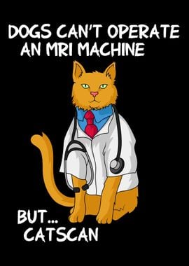 Cat Dressed As A Doctor