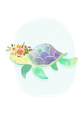 Cute Sea Turtle