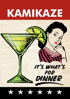 KAMIKAZE DINNER WOMAN