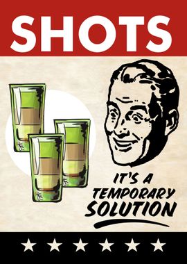 SHOTS SOLUTION MAN FUNNY