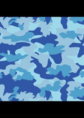 Camouflage Blue