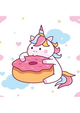 Unicorn Donut