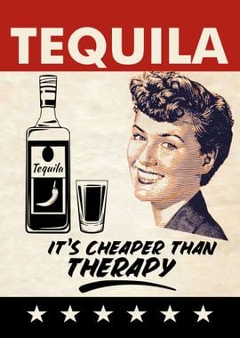 TEQUILA THERAPY WOMAN