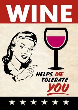 WINE TOLERATE WOMAN