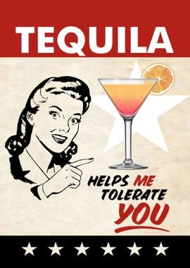 TEQUILA TOLERATE WOMAN