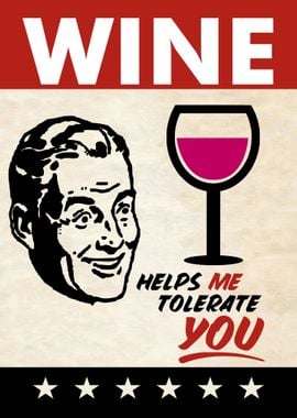 WINE TOLERATE MAN