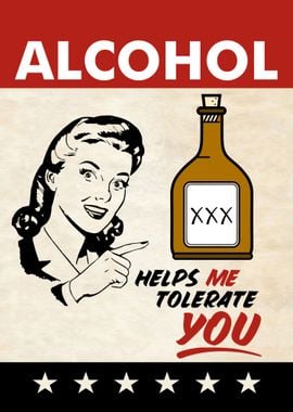 ALCOHOL TOLERATE WOMAN