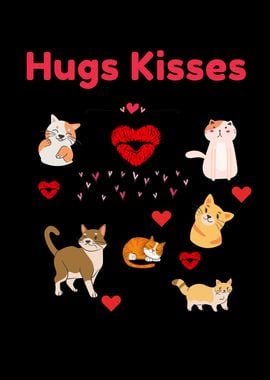 Hugs Kisses CatLovers