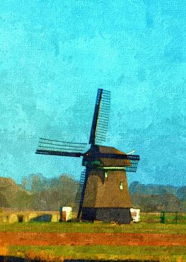 Windmill in Holland