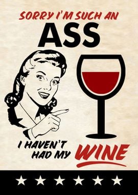 SORRY ASS WINE WOMAN