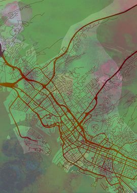 Honolulu Street Map