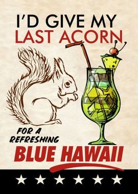 LAST ACORN Blue Hawaii