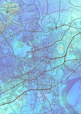 Ho Chi Minh Street Map