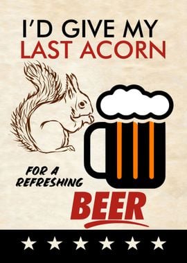 LAST ACORN BEER