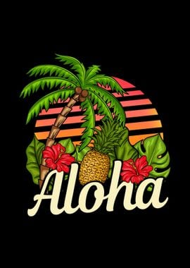 Aloha Hawaii Hawaiian Trop