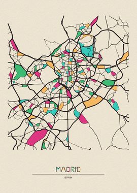 Madrid Map