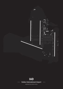 Dulles Airport Map