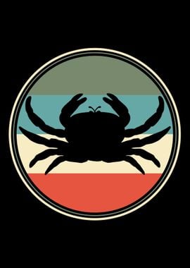 Crab Crabbing Retro