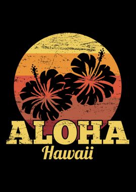 Aloha Hawaii Summer Retro