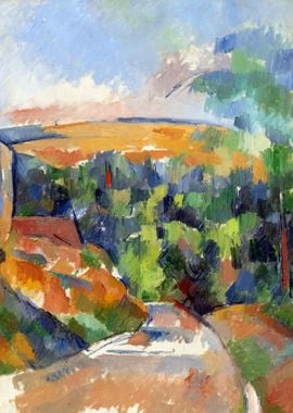 Cezanne Bend in the Road