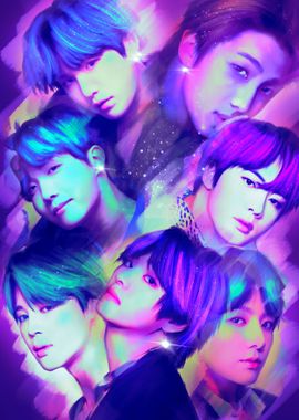 BTS MAP OF THE SOUL 7 OFFICIAL POSTERS (4 POSTER SET) – Kpop USA