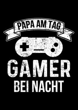 Gaming Gamer Nacht Papa Ta