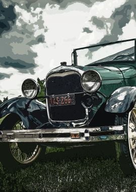 vintage old car