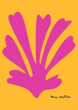 Henri Matisse Palm Cut Out