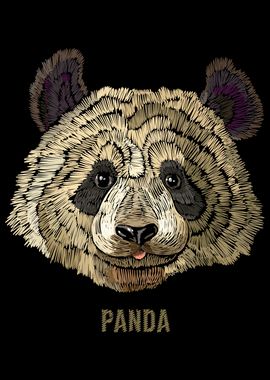 Panda Embroidery