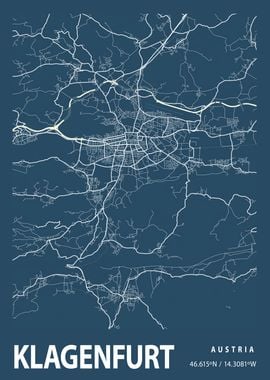 Klagenfurt Blueprint Map