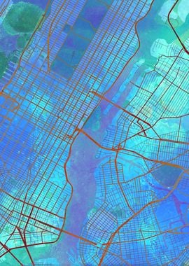 New York Street Map