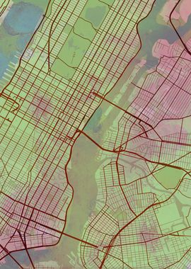 New York Street Map