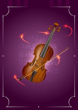 Violin musical instrument