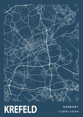 Krefeld Blueprint Street M